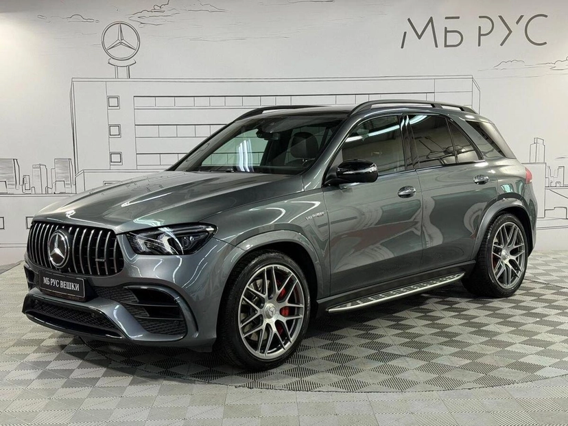 Автомобиль Mercedes-Benz GLE AMG II поколение (V167) 63 AMG 4.0 AT 4Matic (612 л.с.) AMG Серый 2021 с пробегом 80 000 км