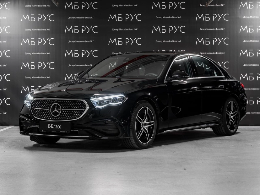 Автомобиль Mercedes-Benz E-Класс VI поколение (W214/S214) 2.0 AT 4Matic (258 л.с.) Exclusive Чёрный 2025