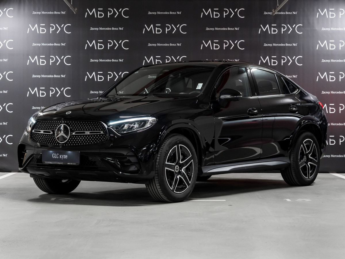 Автомобиль Mercedes-Benz GLC coupe II поколение (C254) 2.0 AT 4Matic (204 л.с.) Base Чёрный 2025 с пробегом 20 км