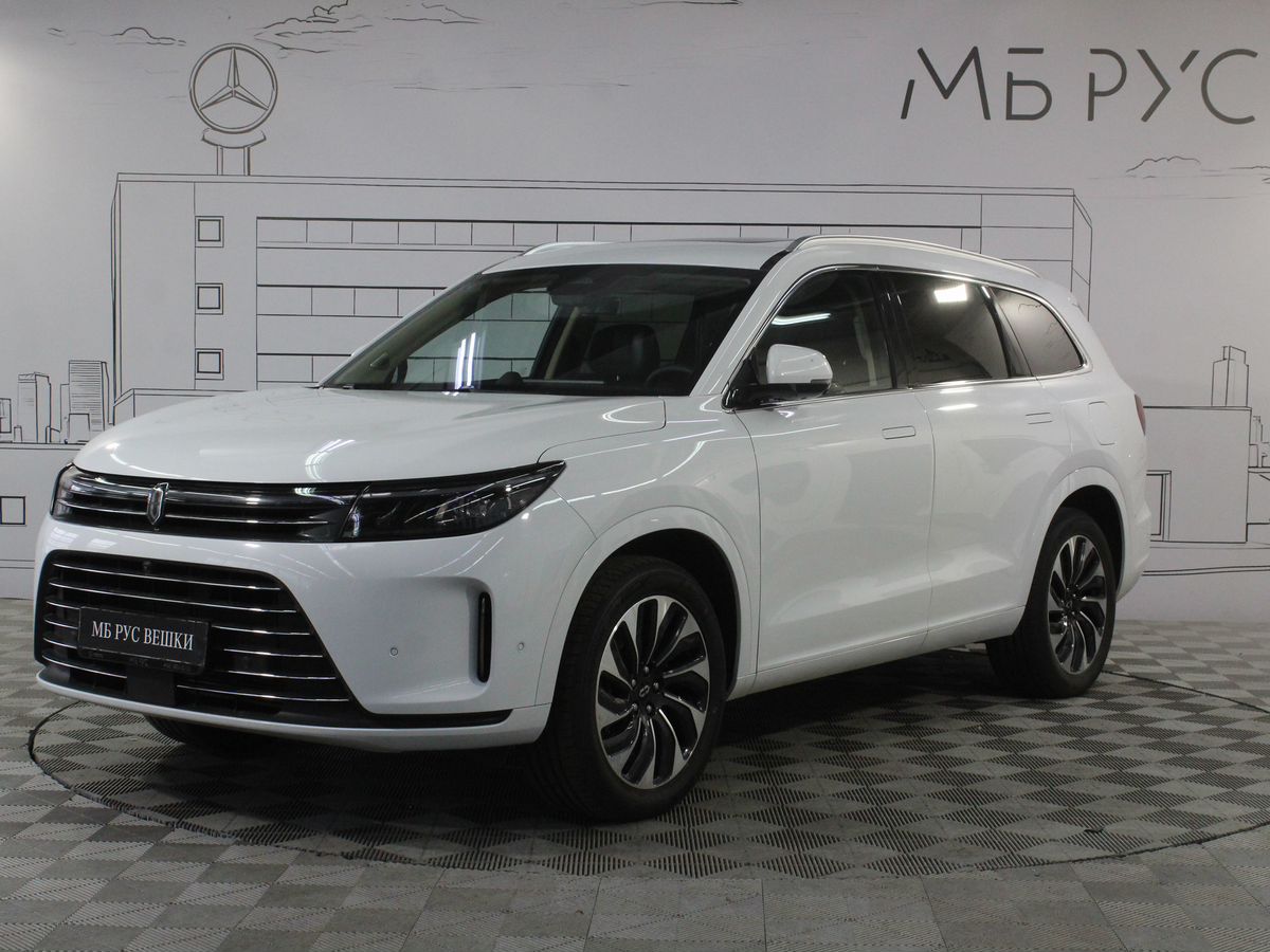 AITO M7 I поколение 1.5hyb AT 4WD (449 л.с.) Luxury Белый 2023 с пробегом 40 116 км
