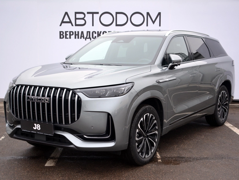 Автомобиль Jaecoo J8 I поколение 2.0 AMT 4WD (249 л.с.) Supreme BR Серебристый 2024