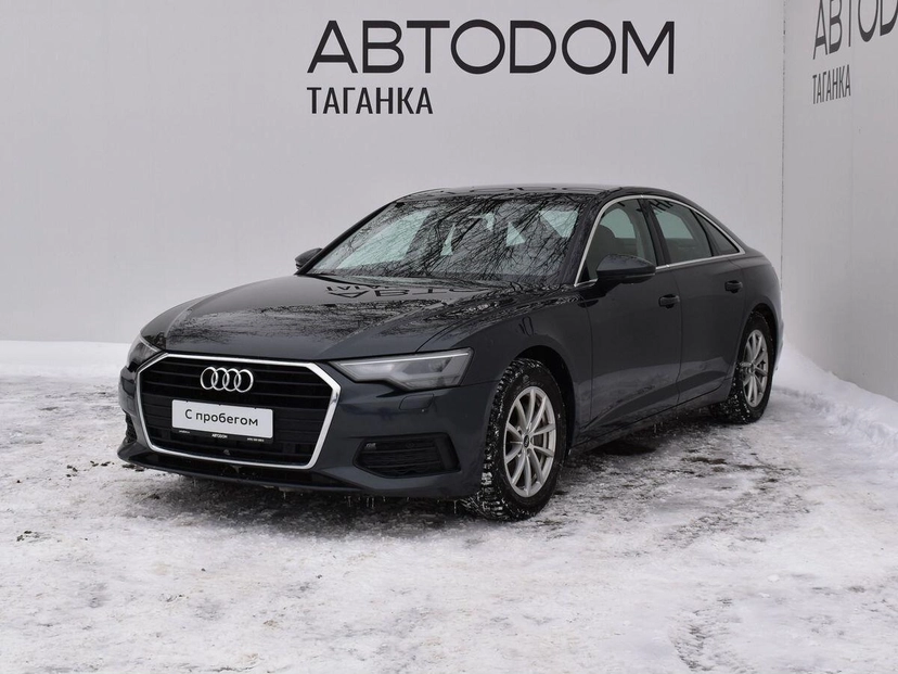 Автомобиль Audi A6 V поколение (C8) 2.0 AMT (190 л.с.) Advance Серый 2021 с пробегом 98 000 км
