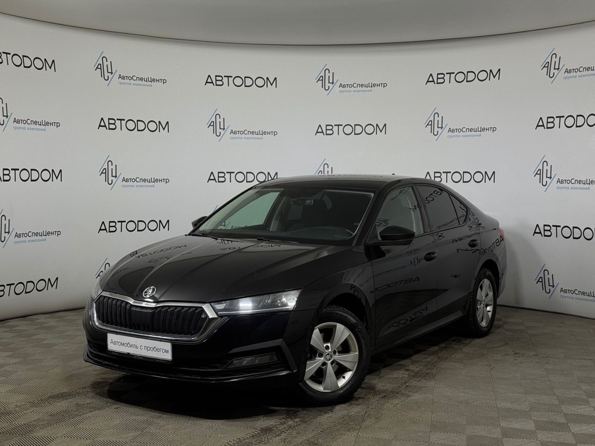 Автомобиль Skoda Octavia IV поколение (A8) 1.4 AT (150 л.с.) Ambition Plus Чёрный 2020 с пробегом 167 848 км