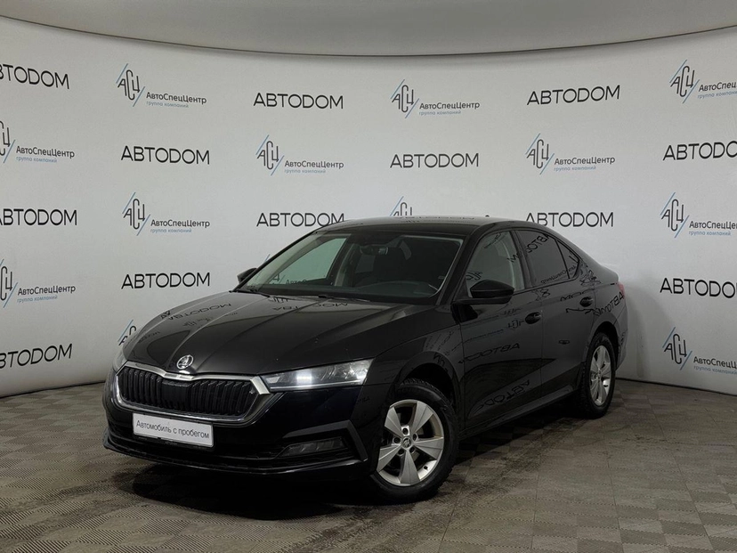 Автомобиль Skoda Octavia IV поколение (A8) 1.4 AT (150 л.с.) Ambition Plus Чёрный 2020 с пробегом 167 848 км