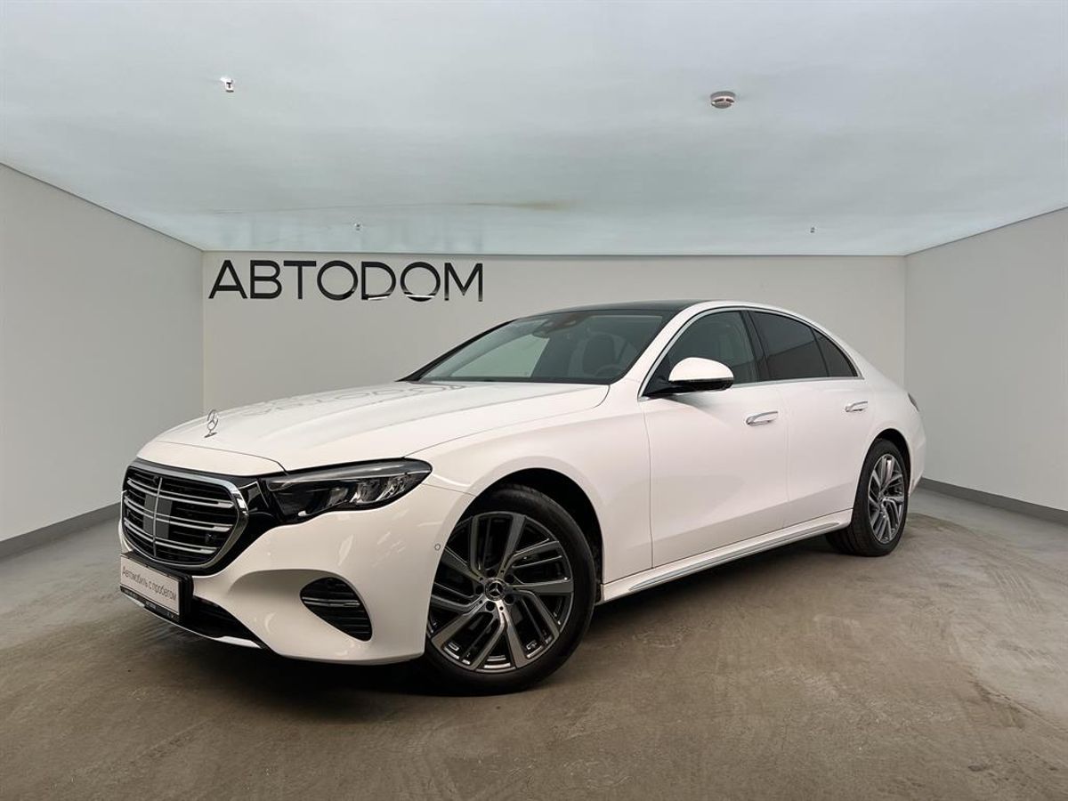 Автомобиль Mercedes-Benz E-Класс VI поколение (W214/S214) 2.0d AT 4Matic (197 л.с.) Base Белый 2024 с пробегом 10 869 км