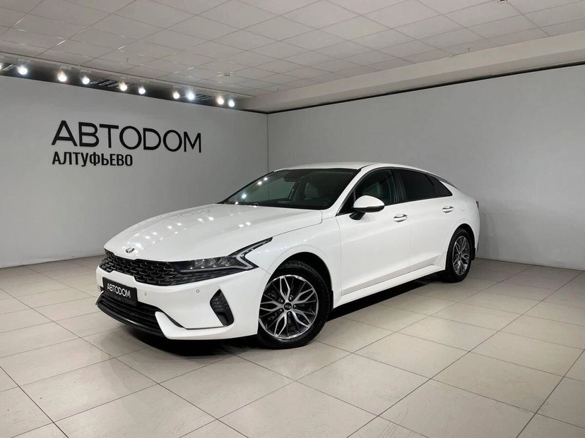 Автомобиль Kia K5 III поколение 2.0 AT (150 л.с.) Premium Белый 2020 с пробегом 131 096 км
