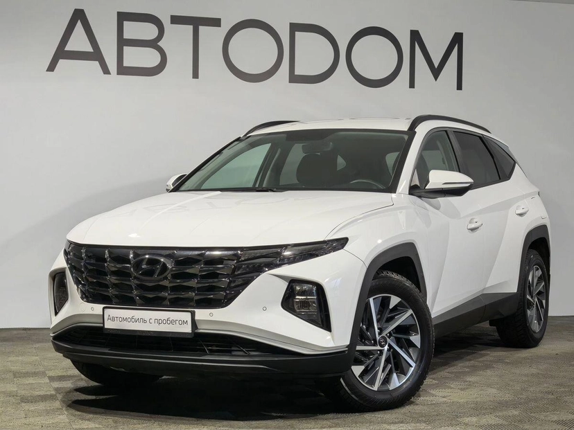 Автомобиль Hyundai Tucson IV поколение 2.0 AT 4WD (150 л.с.) Travel Белый 2024 с пробегом 34 329 км