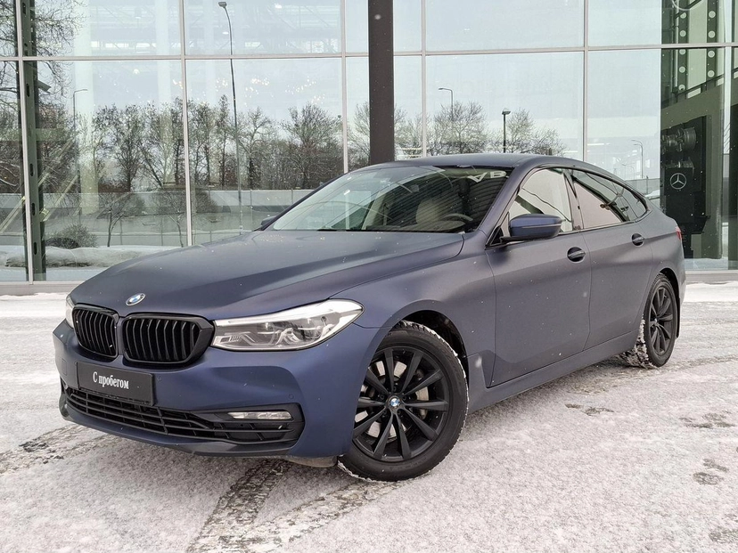 Автомобиль BMW 6 серии IV поколение (G32) 630 3.0d AT 4WD (249 л.с.) M Sport Pro Синий 2017 с пробегом 169 270 км