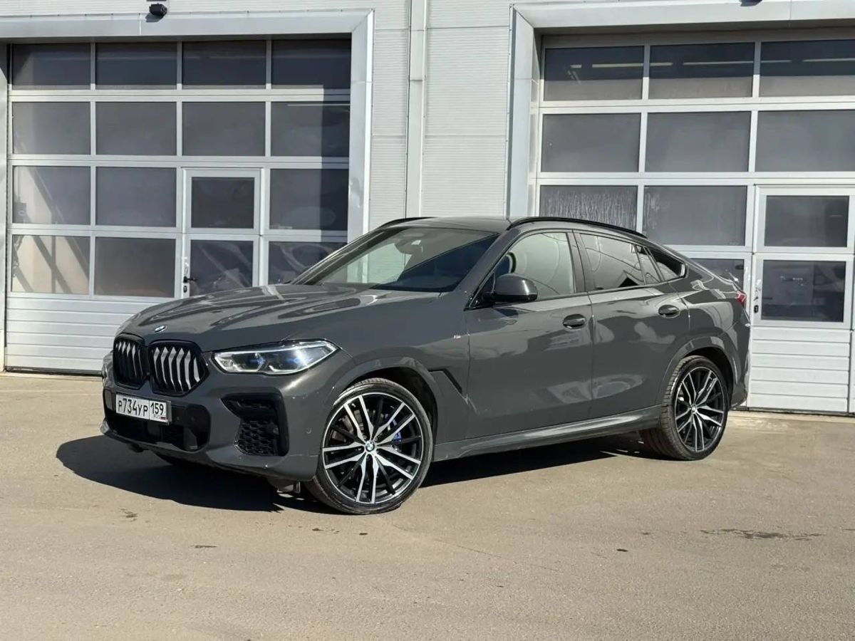 BMW X6 III поколение (G06) 3.0d AT 4WD (340 л.с.) M Sport Pro Серый 2022 с пробегом 98 692 км