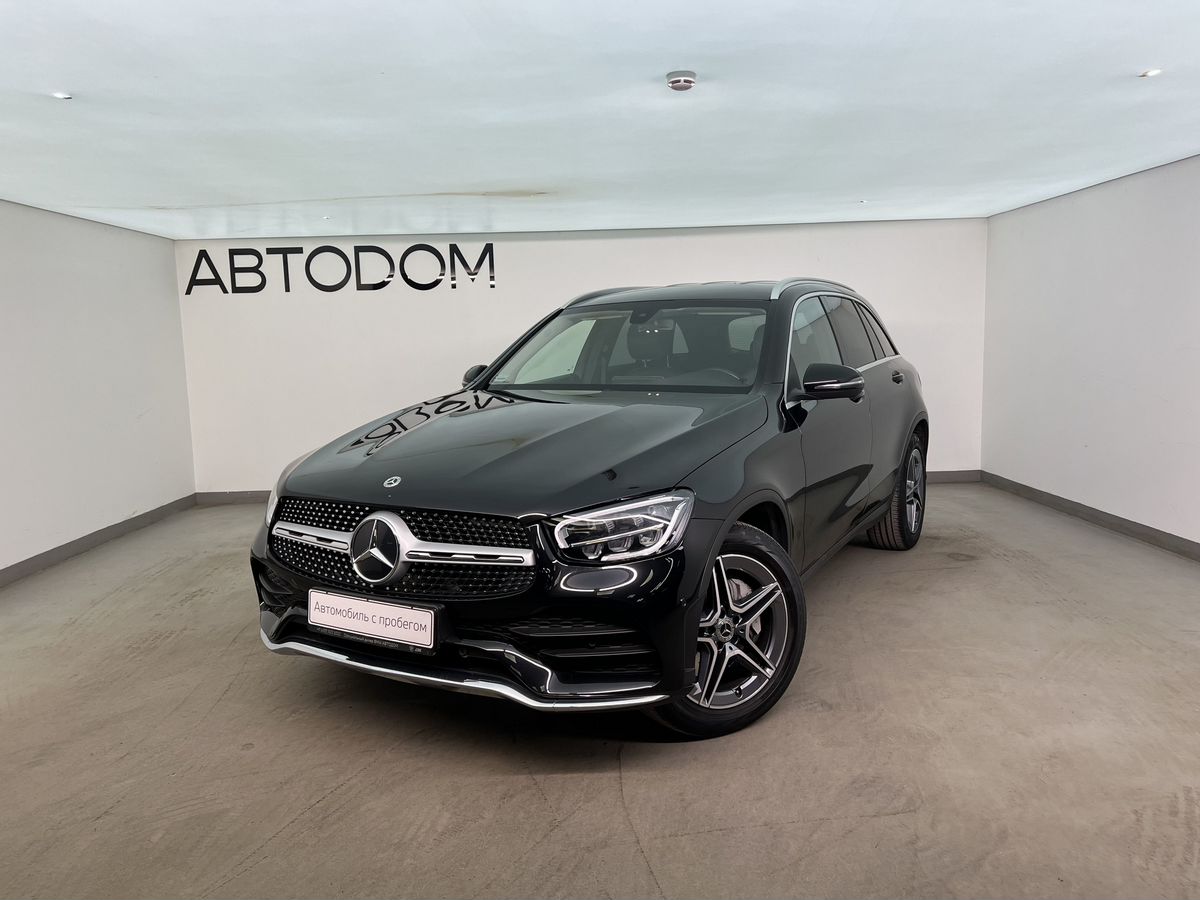 Mercedes-Benz GLC I (X253) [рестайлинг] 200 2.0d AT 4Matic (163 л.с.) Base Чёрный 2022 с пробегом 51 700 км