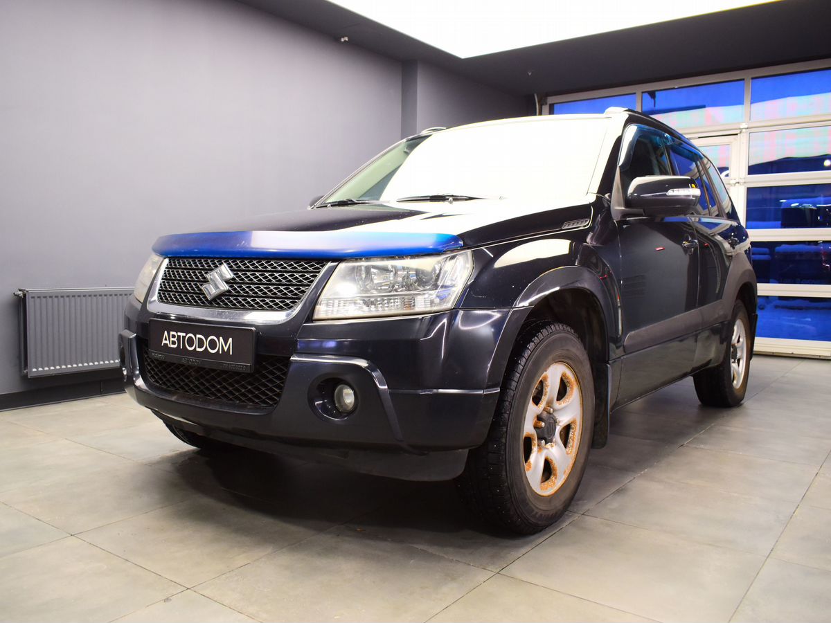 Автомобиль Suzuki Grand Vitara II (JT) [рестайлинг] 2.0 AT 4WD (140 л.с.) JLX-E Чёрный 2011 с пробегом 237 099 км