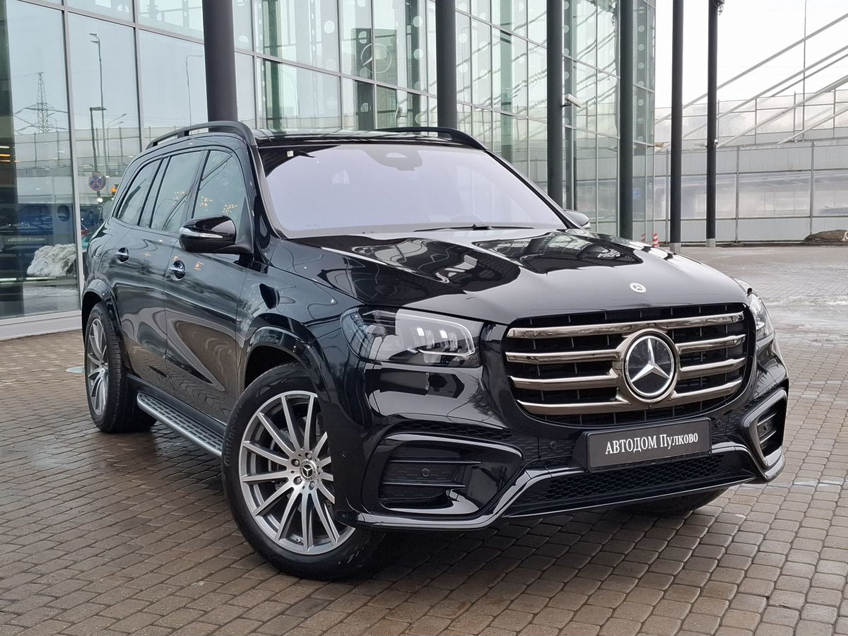 Автомобиль Mercedes-Benz GLS II (X167) [рестайлинг] 450 3.0d AT 4Matic (367 л.с.) Base Чёрный 2025 