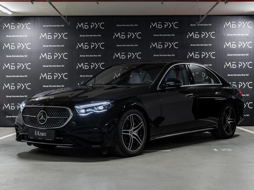 Автомобиль Mercedes-Benz E-Класс VI поколение (W214/S214) 2.0 AT 4Matic (258 л.с.) Exclusive Чёрный 2025