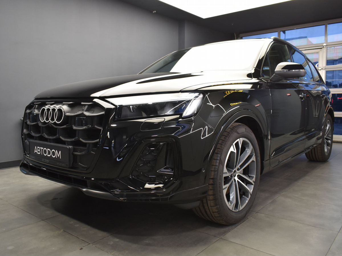 Audi Q7 II (4M) [2-й рестайлинг] 2.0 AT 4WD (252 л.с.) 45 TFSI quattro tiptronic Чёрный 2024 с пробегом 23 км