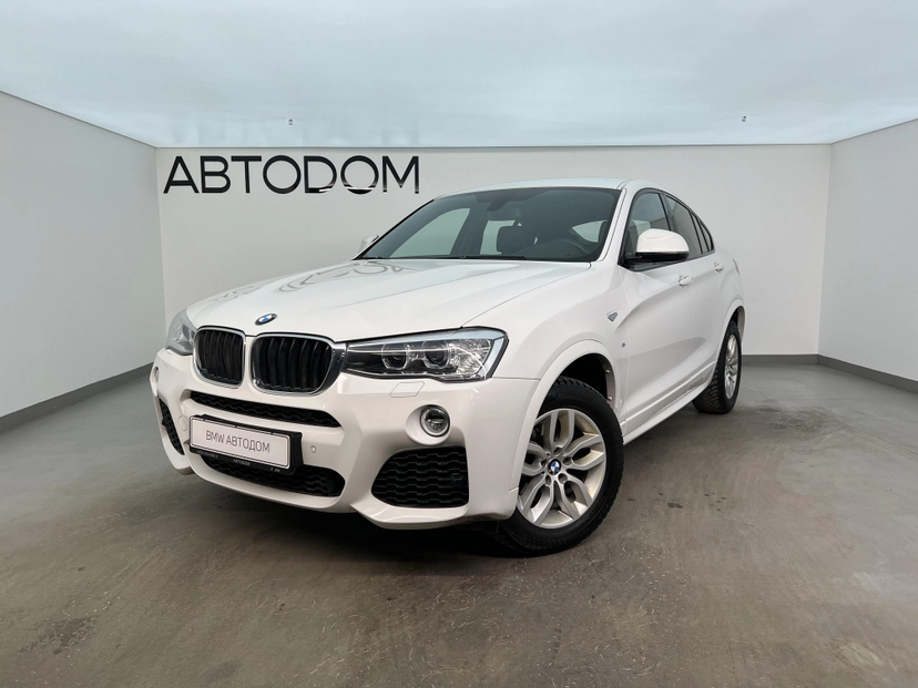 Автомобиль BMW X4 I поколение (F26) 2.0d AT 4WD (190 л.с.) M Sport Локальная сборка Белый 2017 с пробегом 33 994 км