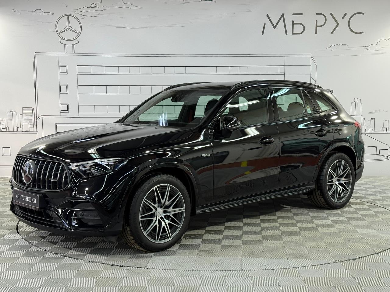 Автомобиль Mercedes-Benz GLC AMG II поколение (X254) 2.0 AT 4WD (421 л.с.) AMG GLC 43 4MATIC Чёрный 2025 