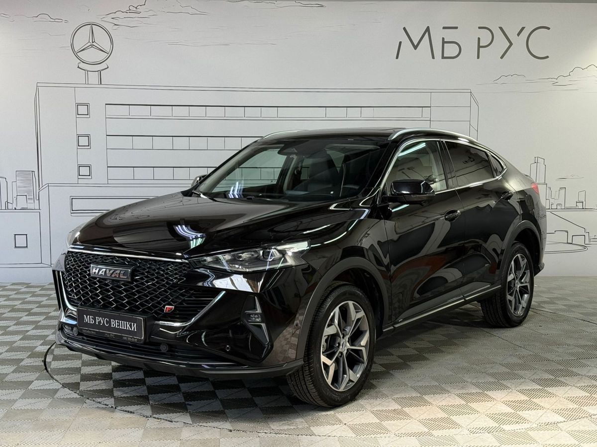 Haval F7x I [рестайлинг] 2.0 AMT 4WD (190 л.с.) Tech Plus Чёрный 2024 с пробегом 6 000 км