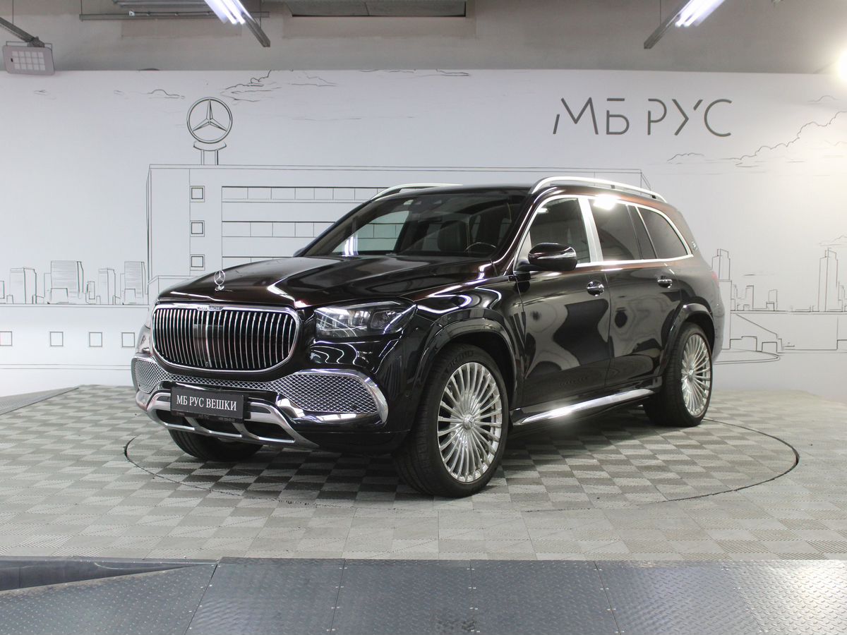 Mercedes-Benz Maybach GLS I поколение 600 4.0 AT 4Matic (558 л.с.) Base Чёрный 2021 с пробегом 84 000 км
