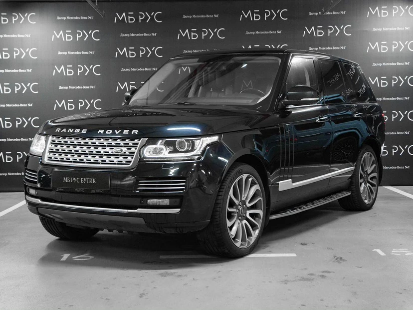 Land Rover Range Rover IV поколение 5.0 AT 4WD (510 л.с.) Autobiography Чёрный 2014 с пробегом 212 149 км