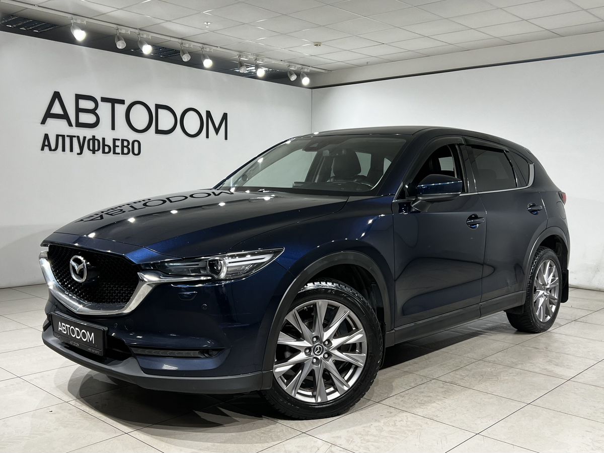 Mazda CX-5 II поколение 2.0 AT 4WD (150 л.с.) Supreme (2017-2020) Синий 2019 с пробегом 185 740 км