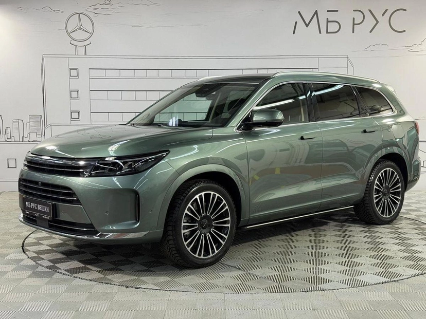 Автомобиль Seres M7 I поколение 1.5hyb AT 4WD (439 л.с.) Premium 6 мест Зелёный 2024 с пробегом 4 290 км