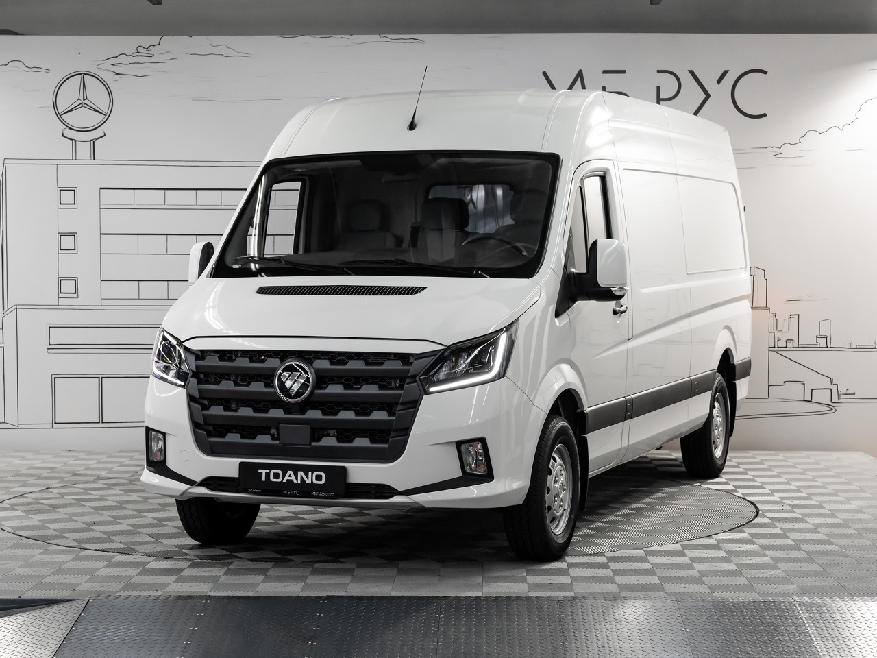 Коммерческий транспорт Foton Toano I поколение 2.8d MT L3H2 3.5т (150 л.с.) Base Белый 2025 