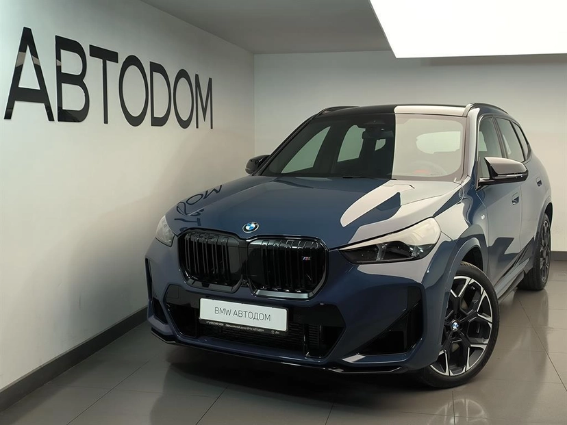 Автомобиль BMW X1 III поколение (U11) 2.0 AMT 4WD (300 л.с.) M35Li Синий 2025