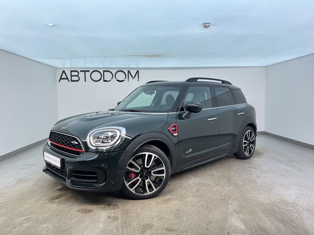 Автомобиль MINI Countryman II (F60) [рестайлинг] John Cooper Works 2.0 AT 4WD (306 л.с.) John Cooper Works Зелёный 2021 с пробегом 49 440 км
