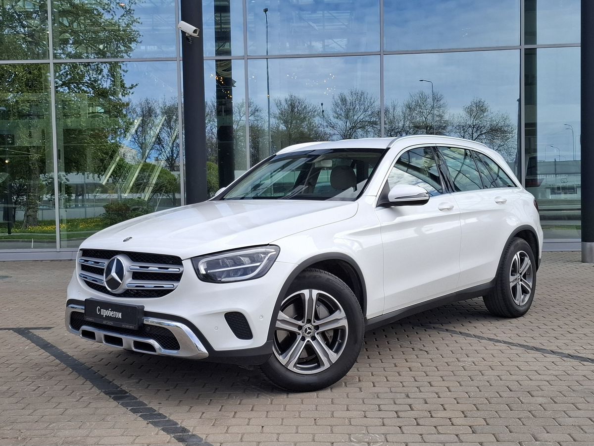 Mercedes-Benz GLC I (X253) [рестайлинг] 200 2.0 AT 4Matic (197 л.с.) Premium Белый 2019 с пробегом 49 103 км