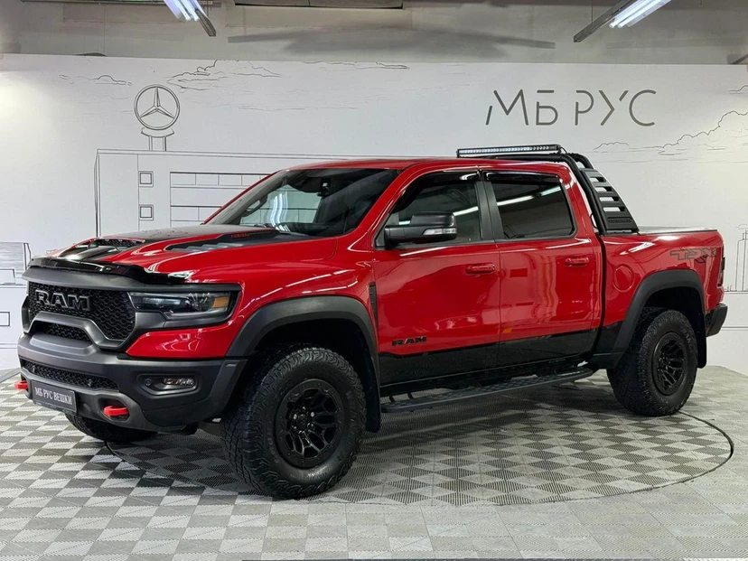 RAM 1500 V поколение 6.2 AT 4WD (712 л.с.) TRX Красный 2021 с пробегом 37 150 км