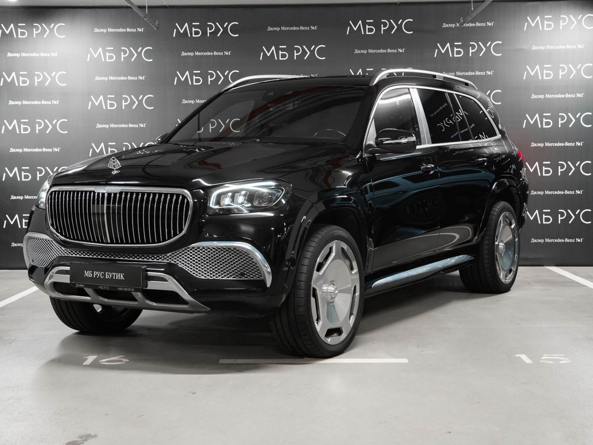 Mercedes-Benz Maybach GLS I поколение 600 4.0 AT 4Matic (558 л.с.) Base Чёрный 2021 с пробегом 58 260 км