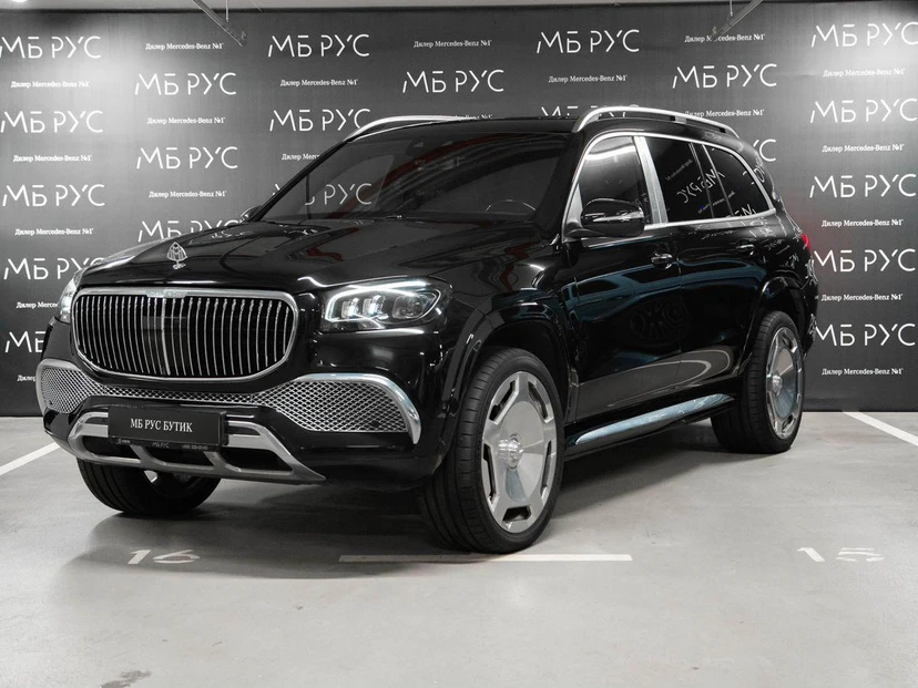 Mercedes-Benz Maybach GLS I поколение 600 4.0 AT 4Matic (558 л.с.) Base Чёрный 2021 с пробегом 58 260 км