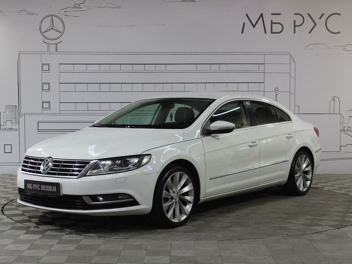 Volkswagen Passat CC I [рестайлинг] 1.8 AMT (152 л.с.) Sport Белый 2015 с пробегом 161 000 км