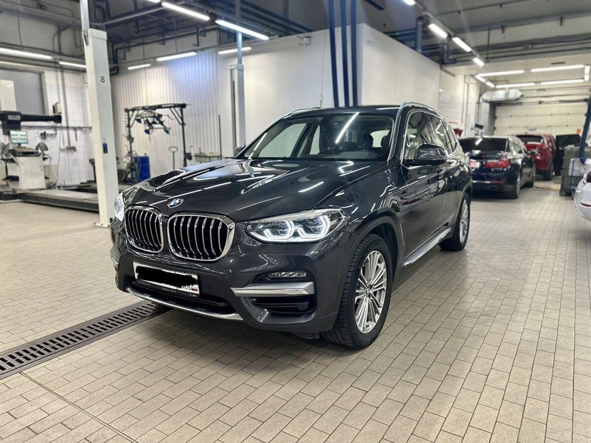 Автомобиль BMW X3 III поколение (G01) 3.0d AT 4WD (249 л.с.) Luxury Серый 2020 с пробегом 58 199 км