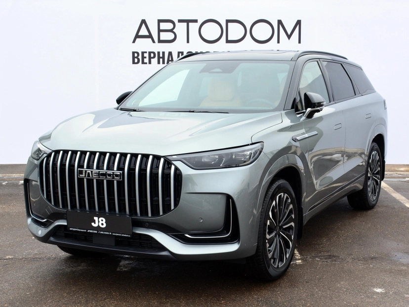 Автомобиль Jaecoo J8 I поколение 2.0 AMT 4WD (249 л.с.) Supreme-V Серебристый 2024