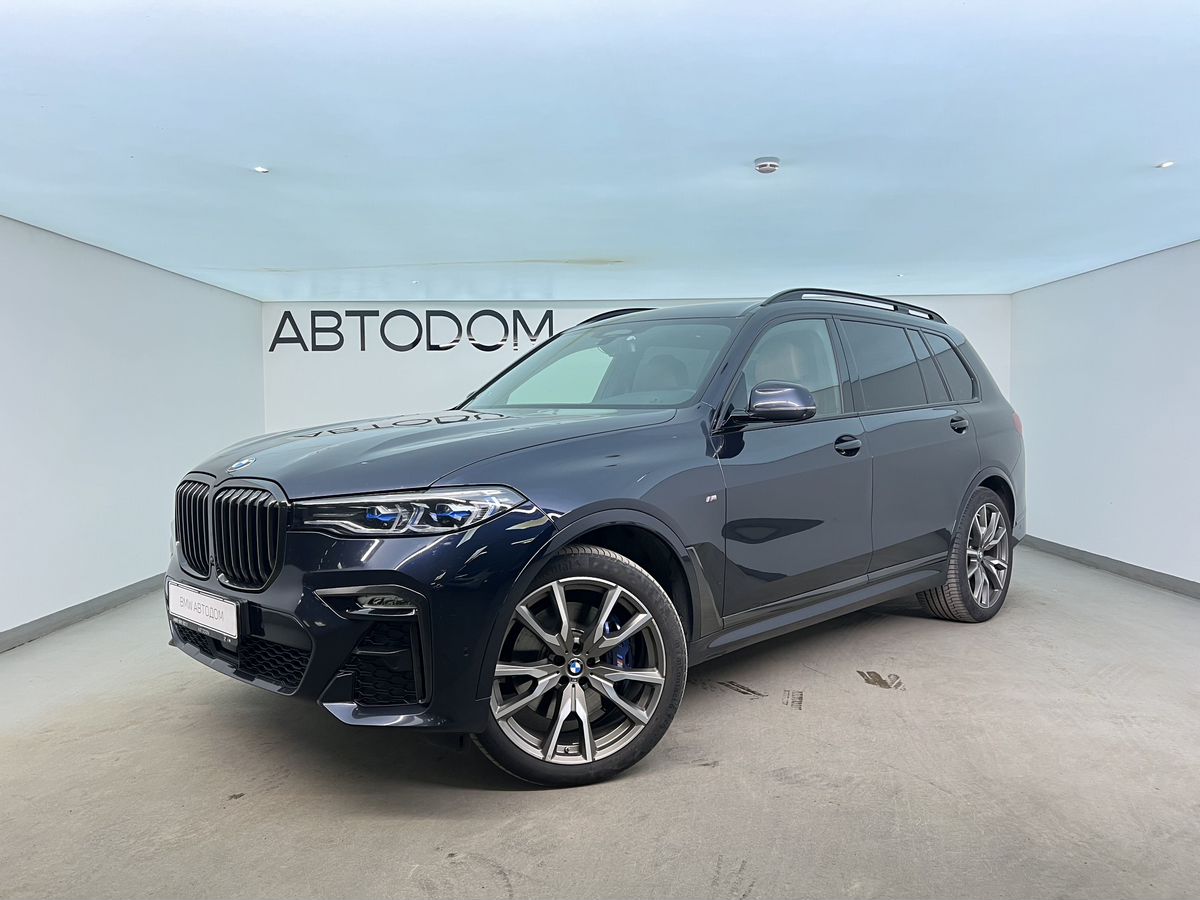 BMW X7 I поколение (G07) 3.0d AT 4WD (400 л.с.) M Special Чёрный 2021 с пробегом 49 658 км