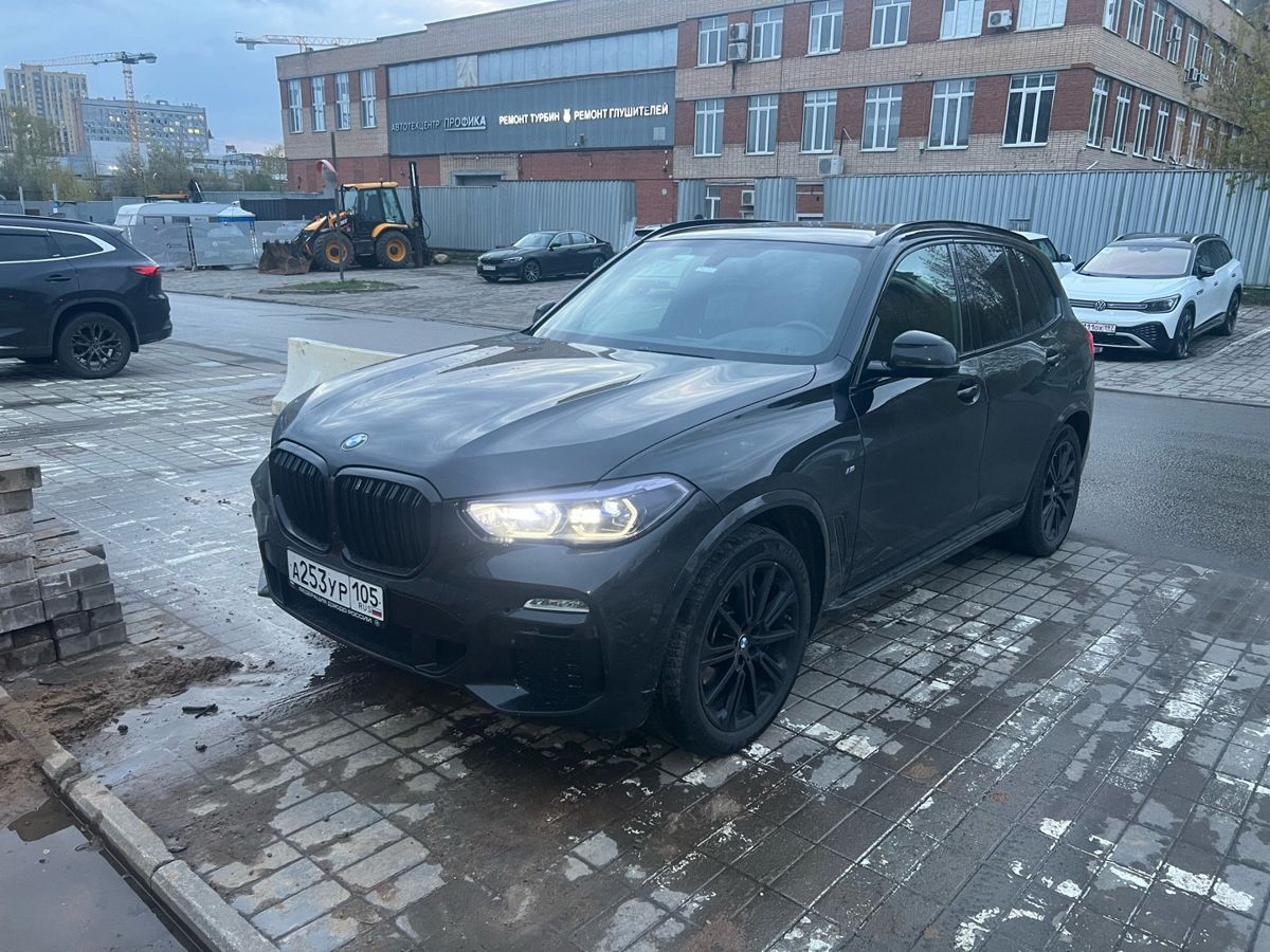 BMW X5 IV поколение (G05) 3.0d AT 4WD (249 л.с.) M Sport Plus Чёрный 2019 с пробегом 91 014 км