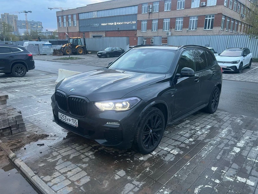 BMW X5 IV поколение (G05) 3.0d AT 4WD (249 л.с.) M Sport Plus Чёрный 2019 с пробегом 91 014 км