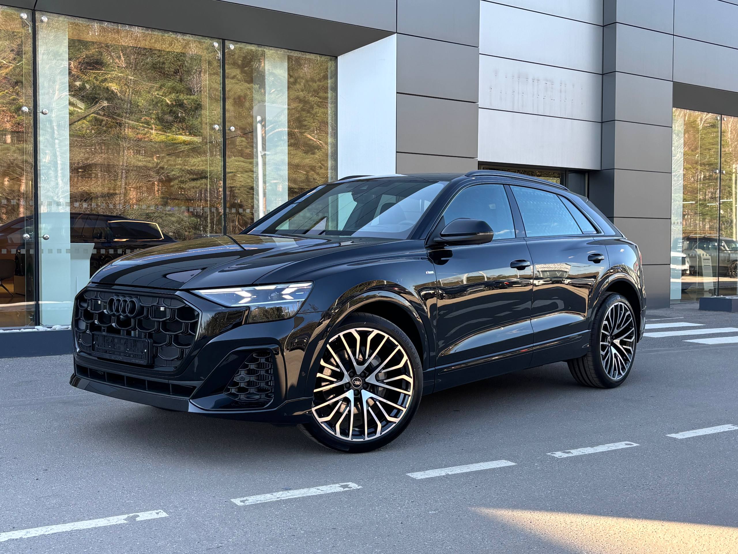Audi Q8 I (4M) [рестайлинг] 3.0 AT 4WD (340 л.с.) 55 ТФСИ Кватро типтроник Чёрный 2025 