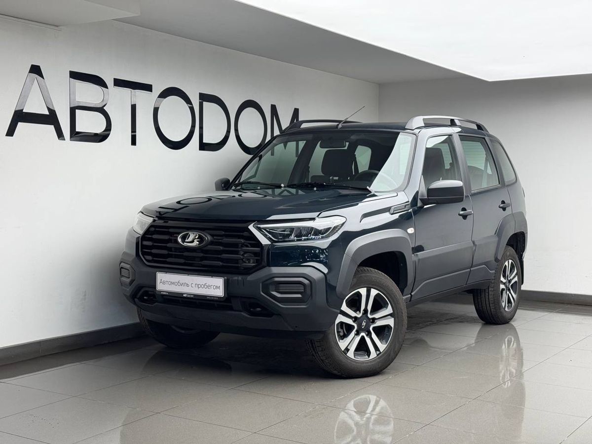 Lada (ВАЗ) Niva Travel I [рестайлинг] 1.8 MT 4WD (90 л.с.) Практик Зелёный 2025 с пробегом 6 827 км
