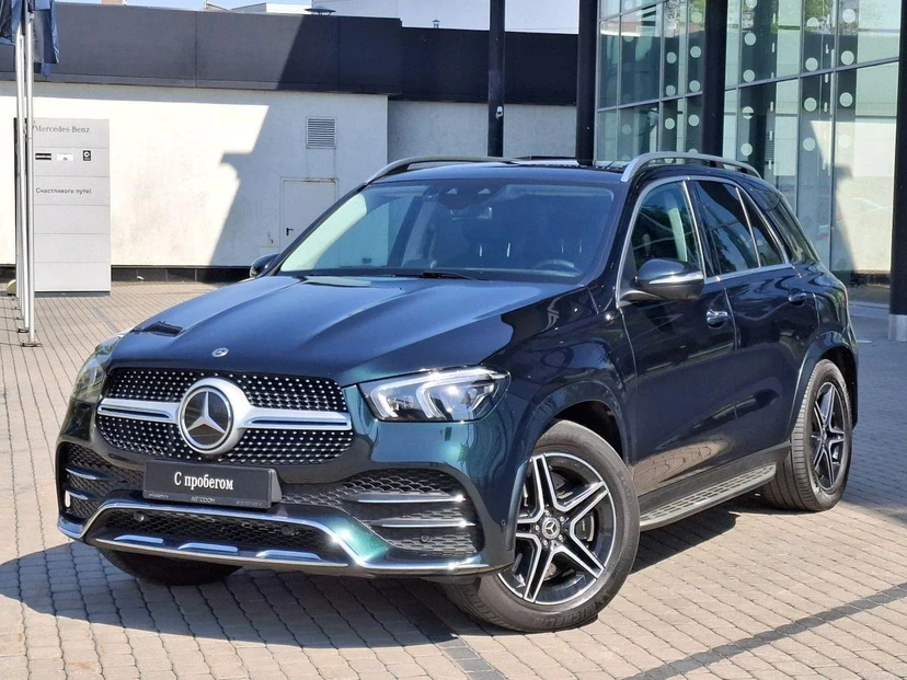 Mercedes-Benz GLE II поколение (V167) 450 3.0 AT 4Matic (367 л.с.) Sport Plus Зелёный 2021 с пробегом 100 831 км