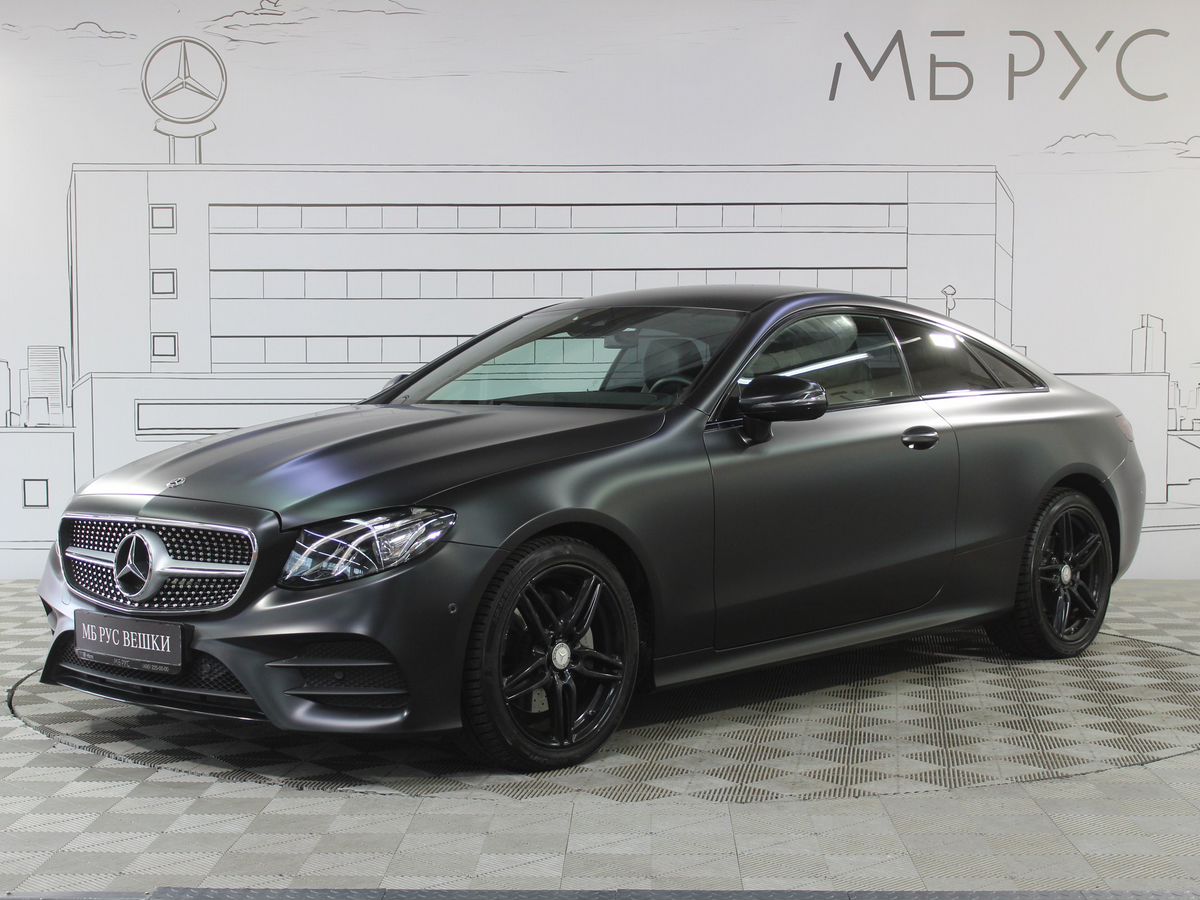 Mercedes-Benz E-Класс V поколение (W213/S213/C238) 200 2.0 AT 4Matic (197 л.с.) Sport Чёрный 2019 с пробегом 18 389 км