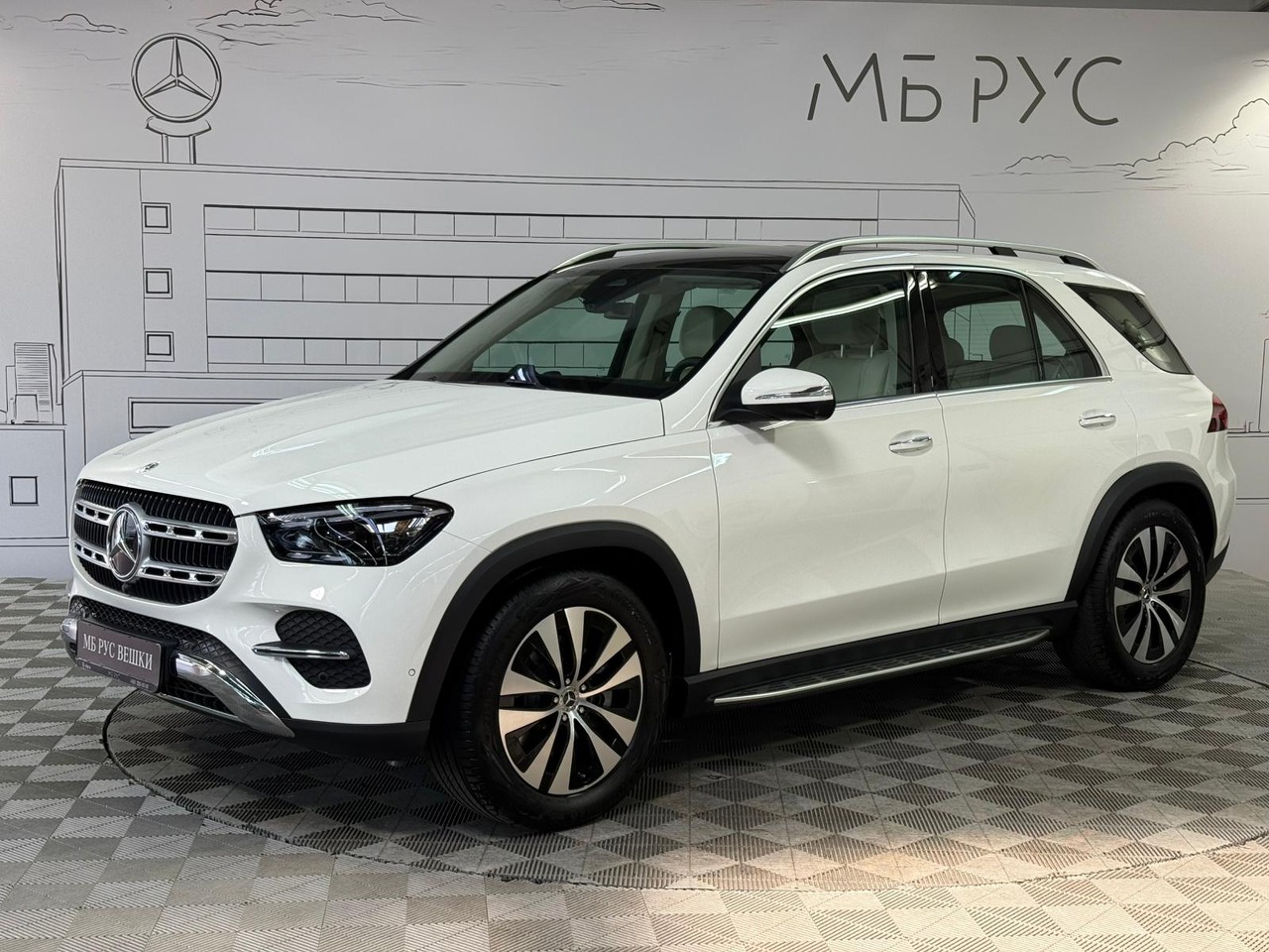 Mercedes-Benz GLE II (V167) [рестайлинг] 2.0 AT 4Matic (258 л.с.) Base Белый 2026 