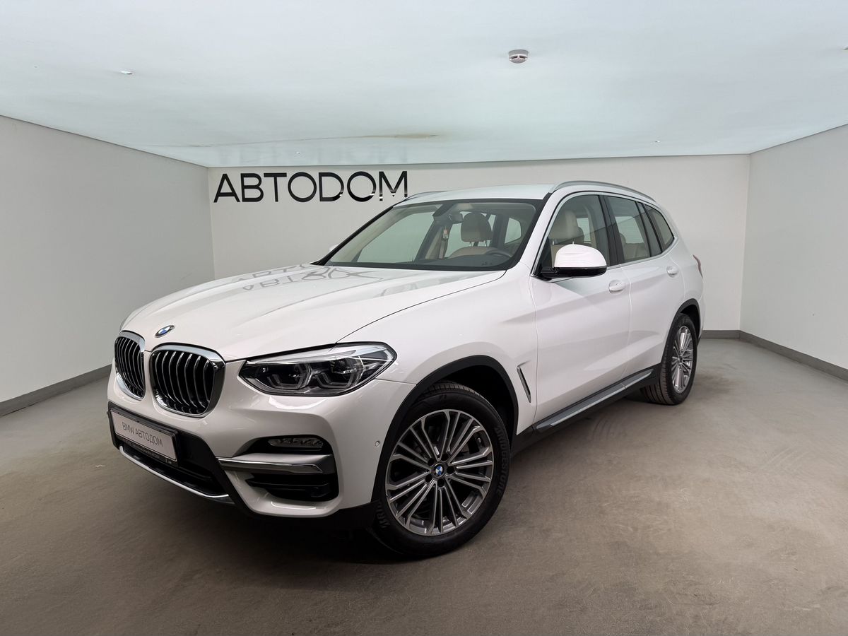 BMW X3 III поколение (G01) 2.0 AT 4WD (184 л.с.) Luxury Белый 2018 с пробегом 41 295 км