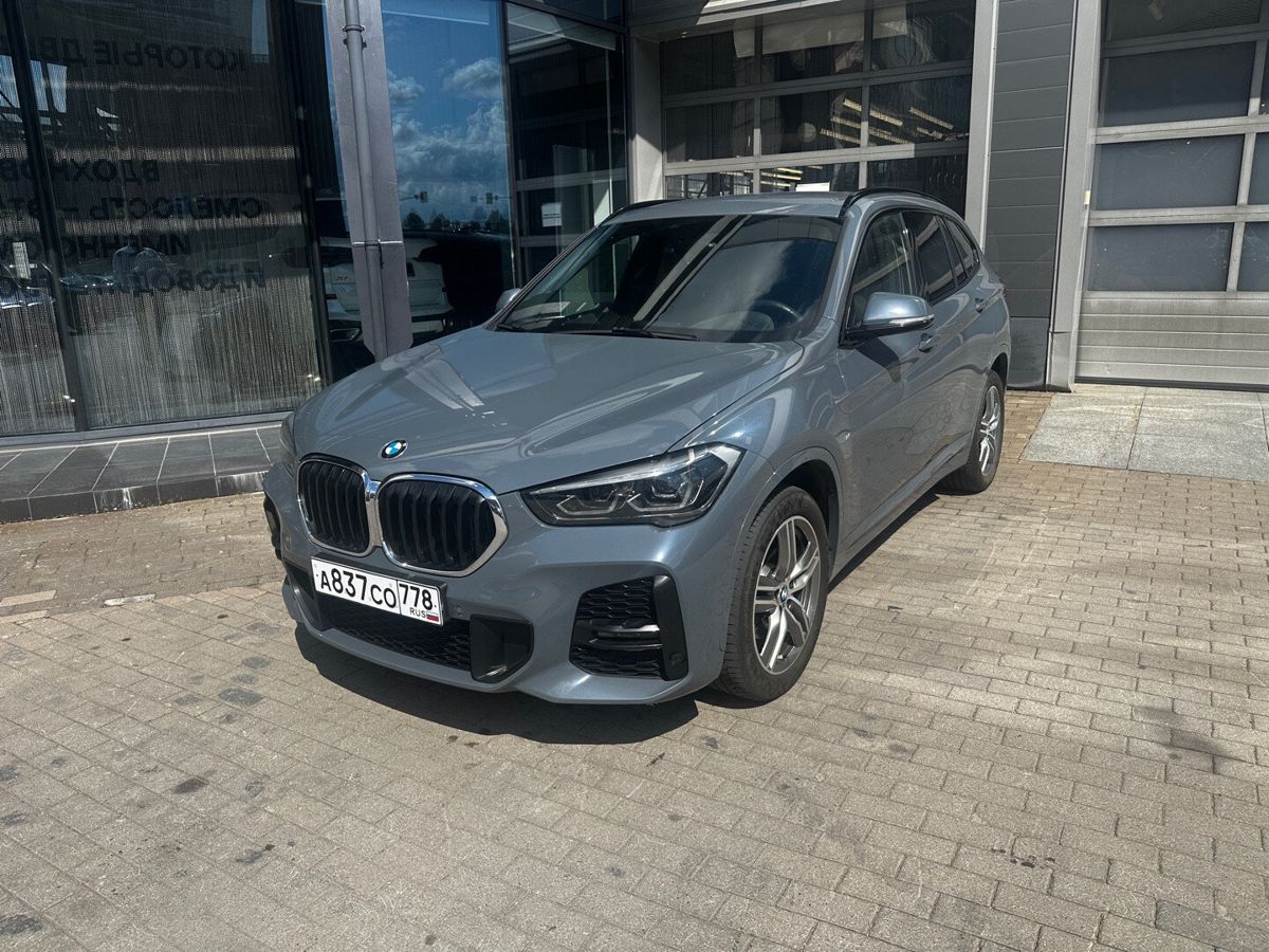 BMW X1 II (F48) [рестайлинг] 2.0d AT 4WD (150 л.с.) M Sport Серый 2020 с пробегом 71 577 км