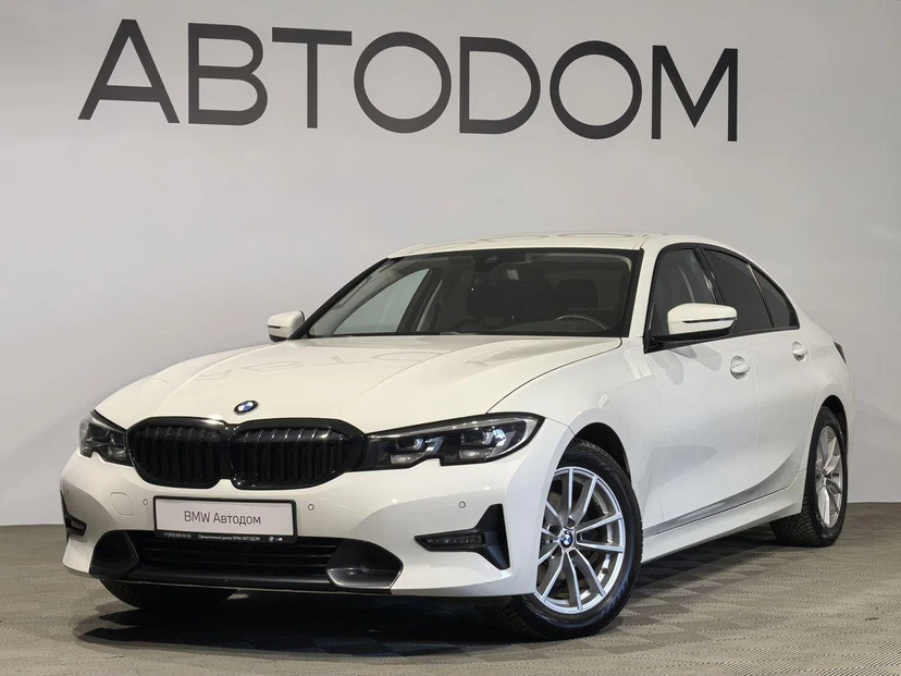 Автомобиль BMW 3 серии VII поколение (G20/G21/G28) 320 2.0d AT 4WD (190 л.с.) Luxury Line Белый 2019 с пробегом 68 000 км