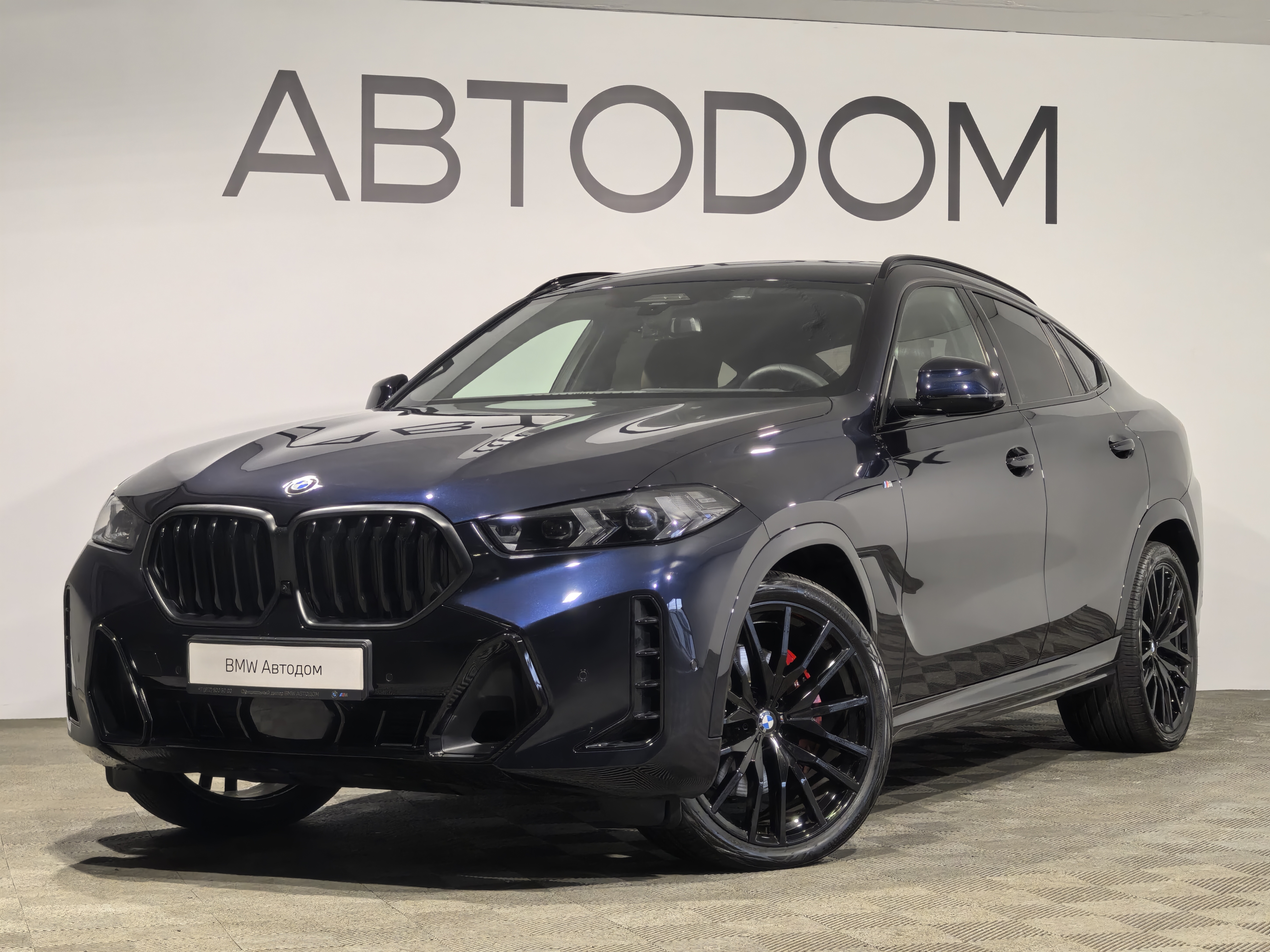 BMW X6 III (G06) [рестайлинг] 3.0d AT 4WD (340 л.с.) M Sport Чёрный 2025 