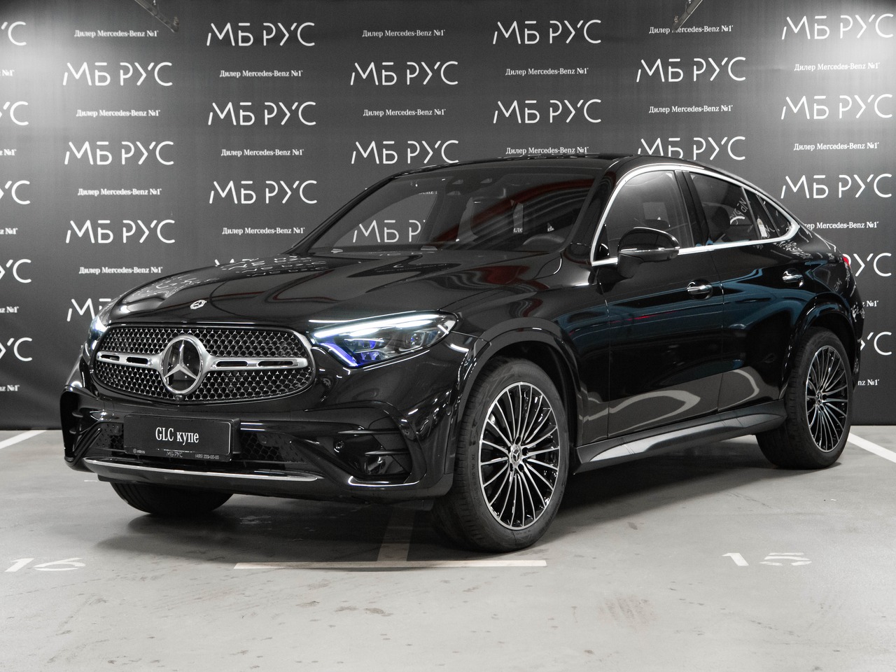 Mercedes-Benz GLC coupe II поколение (C254) 2.0 AT 4Matic (258 л.с.) Base Чёрный 2026 