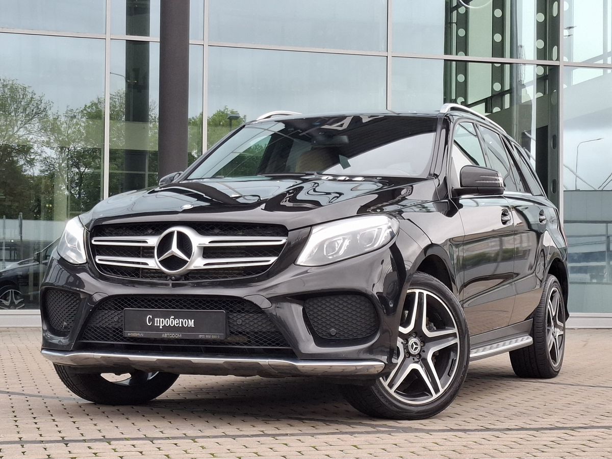 Mercedes-Benz GLE I поколение (W166) 350 3.0d AT 4Matic (249 л.с.) Особая серия Чёрный 2017 с пробегом 112 852 км