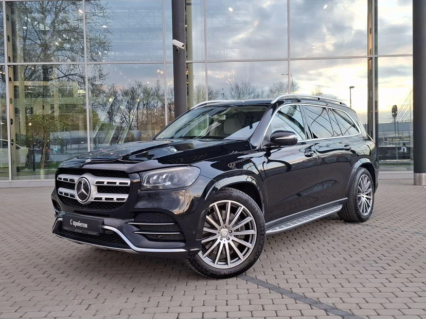 Автомобиль Mercedes-Benz GLS II поколение (X167) 400 2.9d AT 4Matic (330 л.с.) Luxury Чёрный 2019 с пробегом 106 166 км